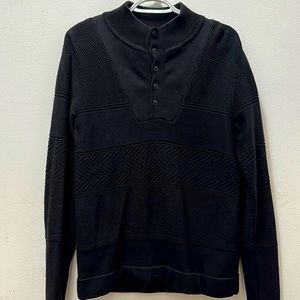Tristan Black Sweater- Med